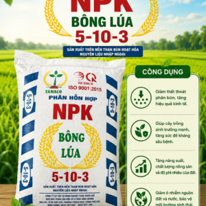 Phân hỗn hợp NPK "BÔNG LÚA" 5-10-3