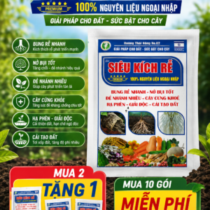 Siêu kích rễ-BỔ SUNG LÂN + KẼM, HỖ TRỢ RỄ KHỎE – CHỒI MẠNH – HOA ĐỒNG ĐỀU
