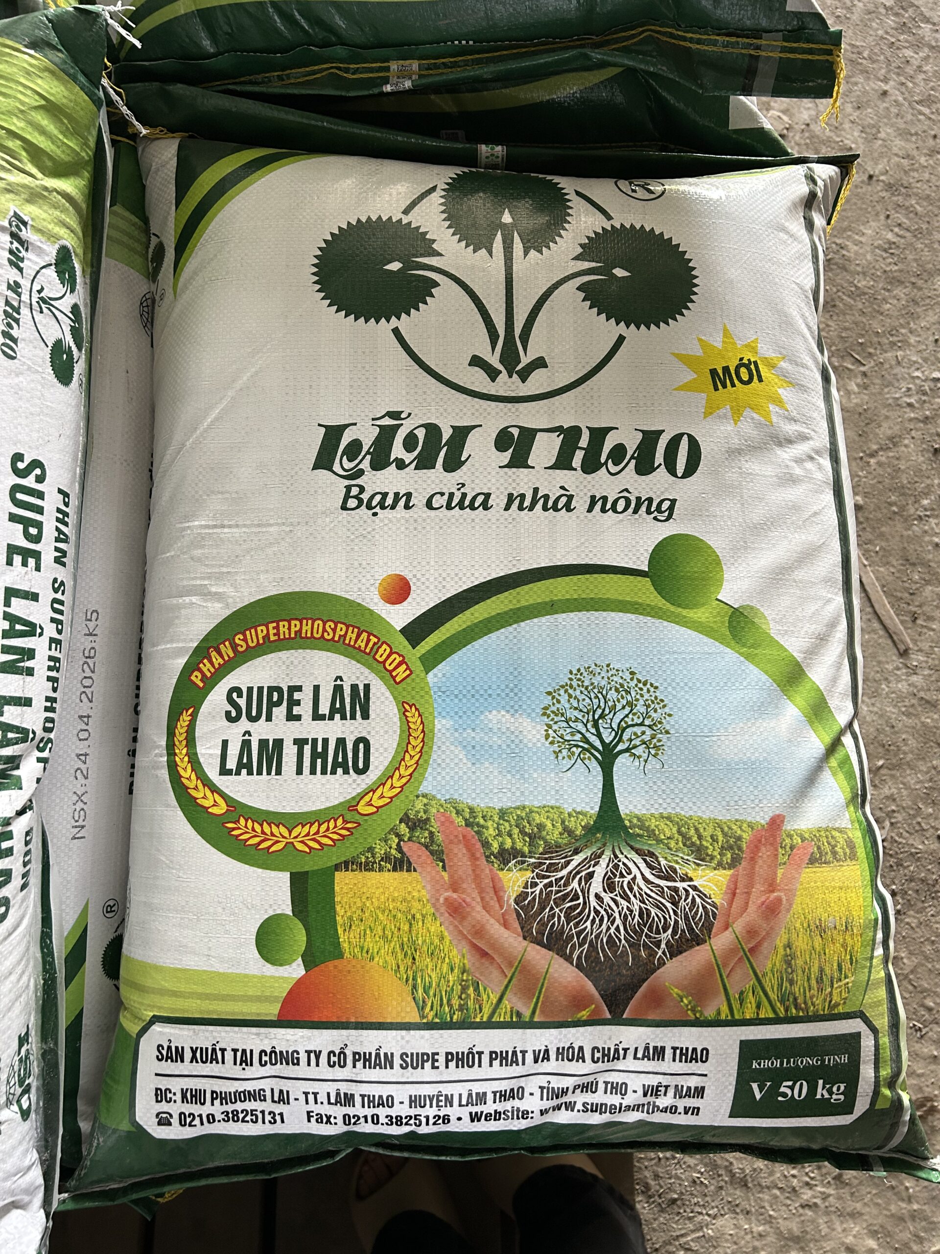 Phân Superphosphat đơn - Super lân Lâm Thao - Ảnh 3