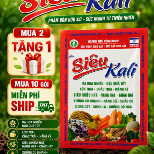 Siêu Kali- Dưỡng quả