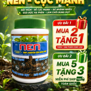 NEN phân bón NPK kết hợp trung - vi lượng và EDTA Chelate