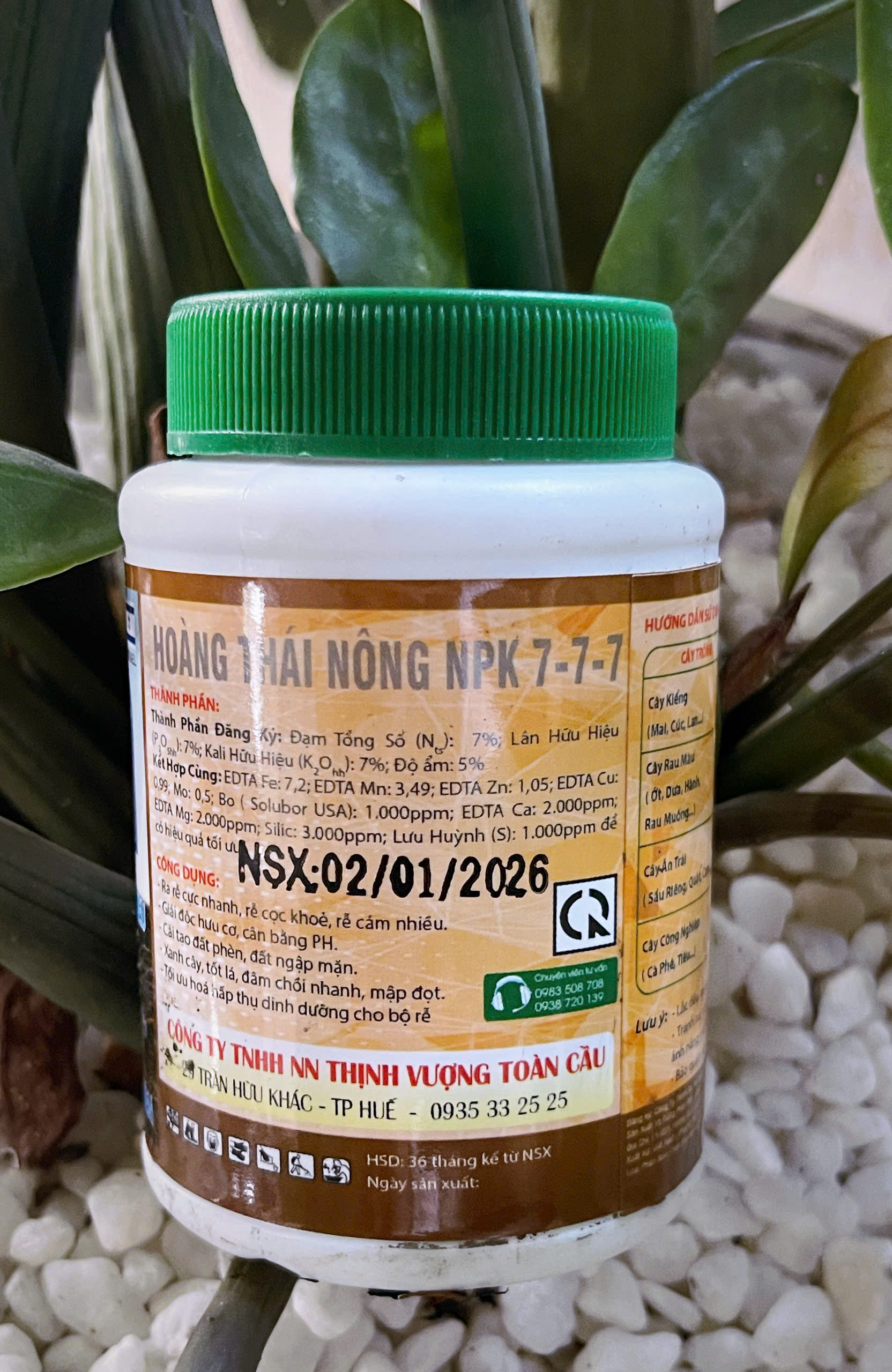 NEN phân bón NPK kết hợp trung - vi lượng và EDTA Chelate - Ảnh 3