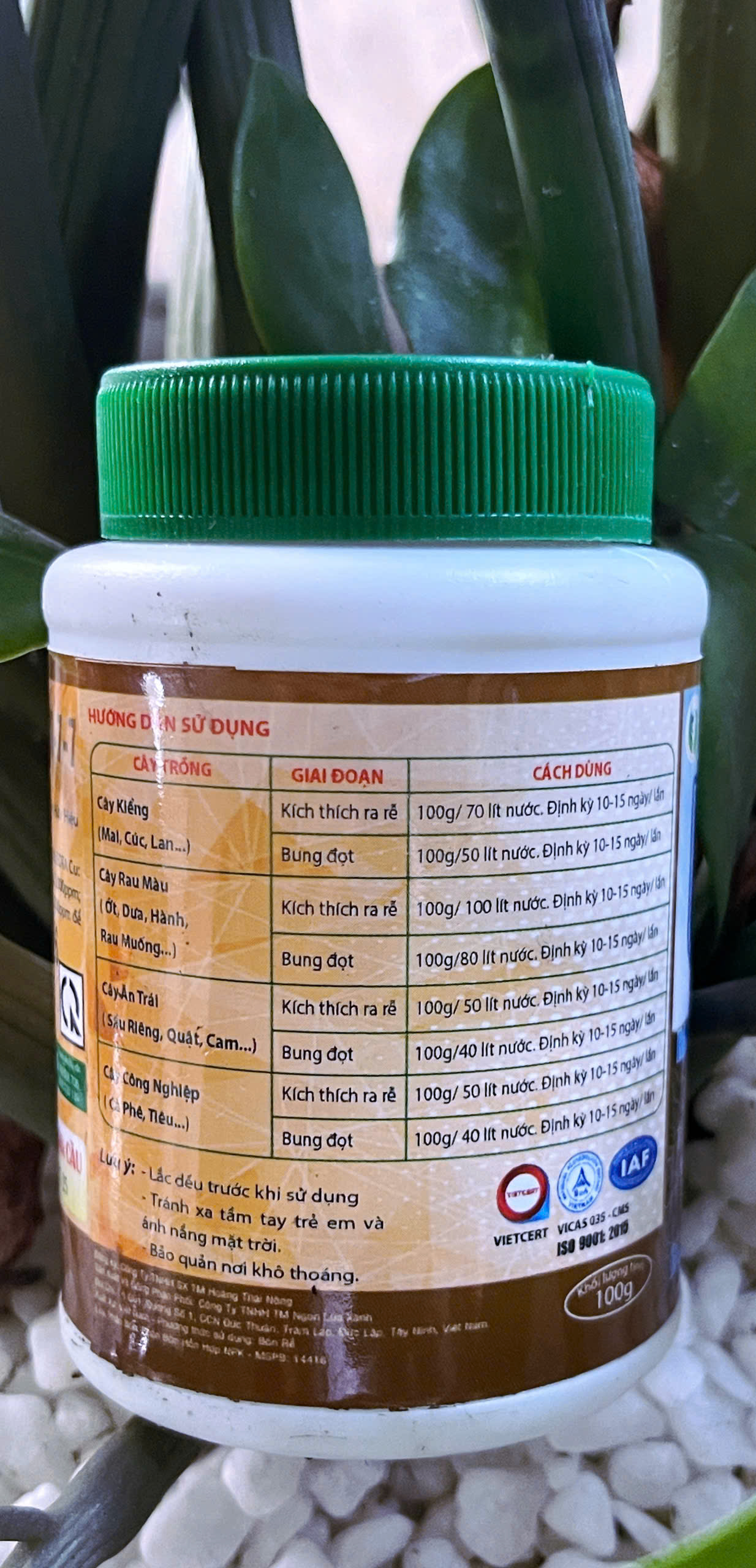 NEN phân bón NPK kết hợp trung - vi lượng và EDTA Chelate - Ảnh 4