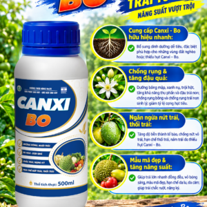 Phân Bón Canxi Bo (Hoàng Thái Nông No.01) – Dưỡng Bông, Tăng Đậu Quả, Hạn Chế Nứt Trái, Thối Trái & Chắc Trái Nặng Ký